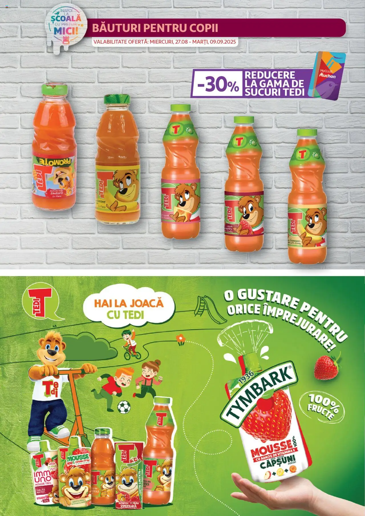 Catalog Auchan 27 August - 8 Septembrie 2025 | Pagina 24 | Produse: Mici, Mere, Căpșuni, Fructe