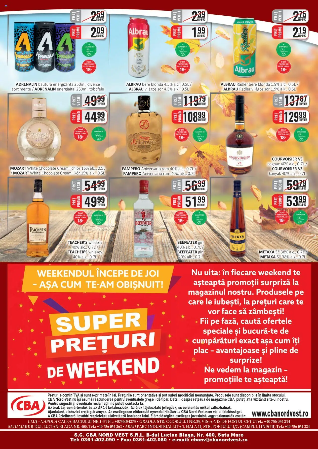 Catalog CBA 1 - 14 Septembrie 2025 | Pagina 8 | Produse: Lichior, Bere, Băutură energizantă, Gin