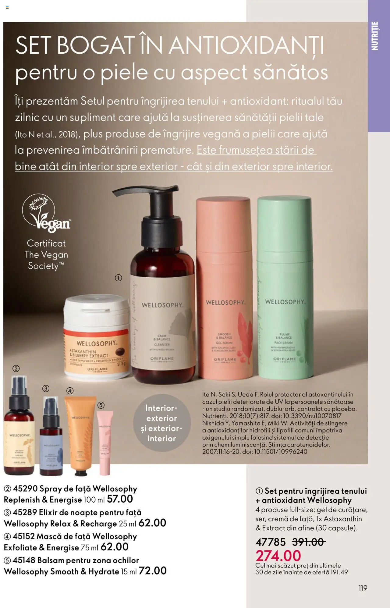 Catalog Oriflame 1 - 20 Octombrie 2025 | Pagina 119 | Produse: Afine, Elixir, Balsam, Cremă