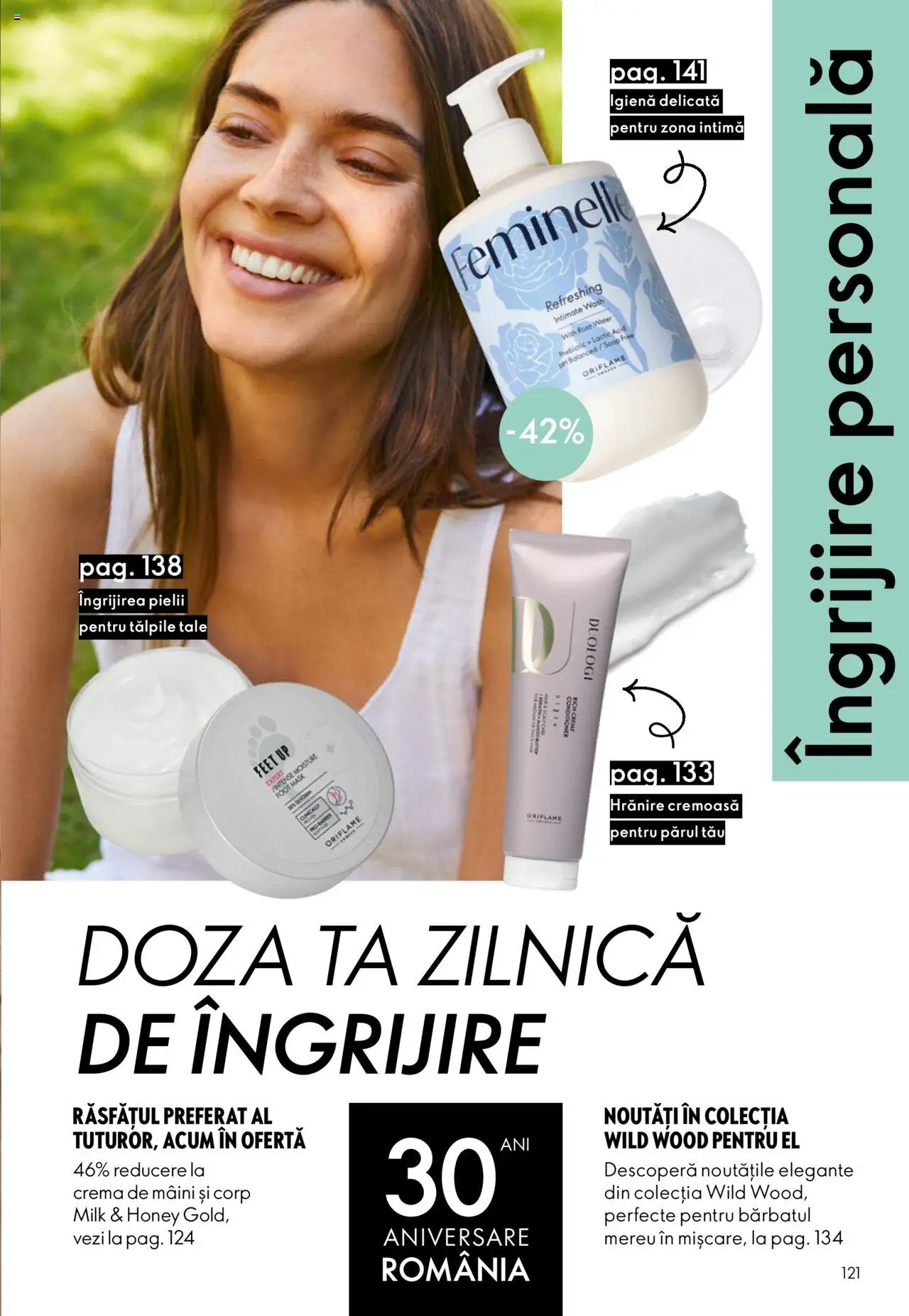 Catalog Oriflame 1 - 20 Octombrie 2025 | Pagina 121 | Produse: Cremă, Cremă de mâini