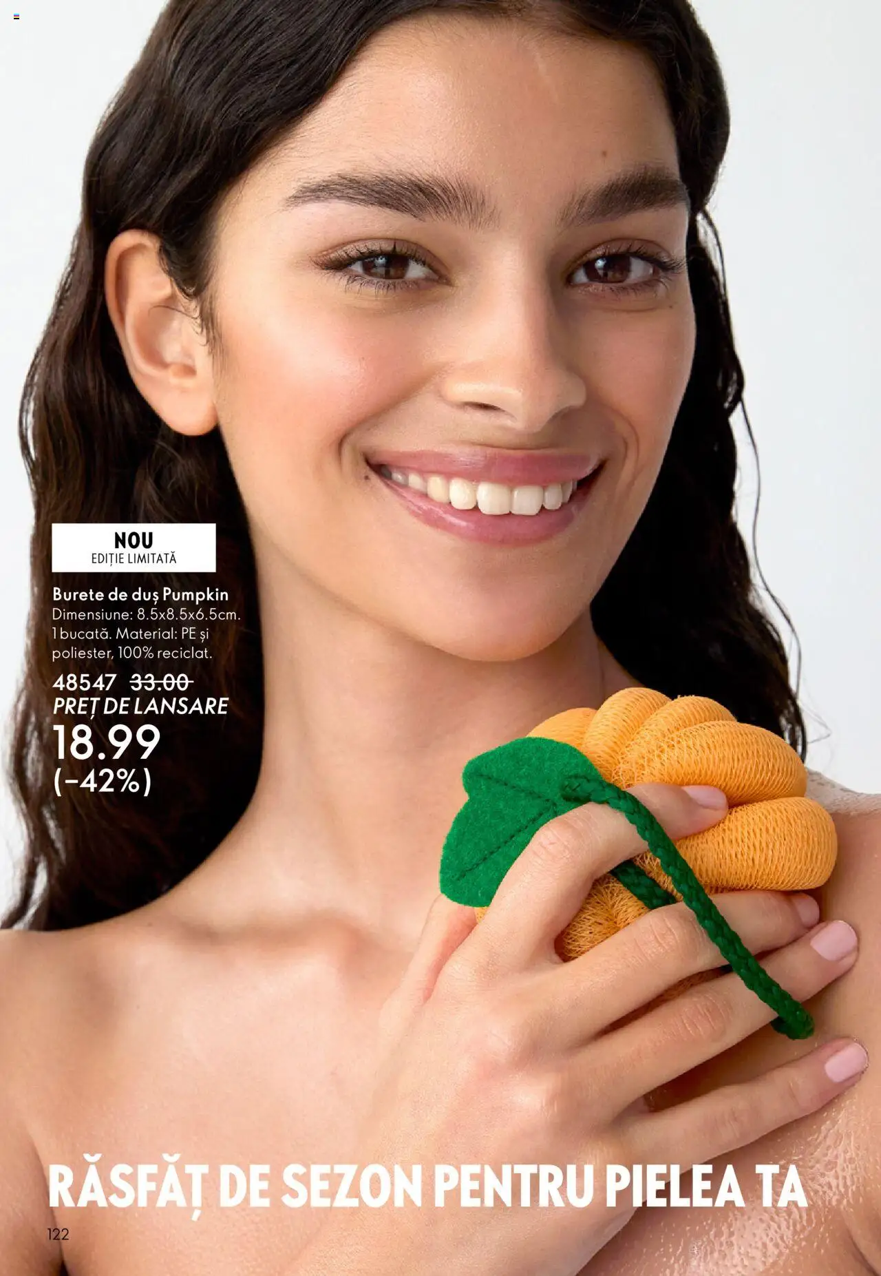 Catalog Oriflame 1 - 20 Octombrie 2025 | Pagina 122 | Produse: Duș, Burete