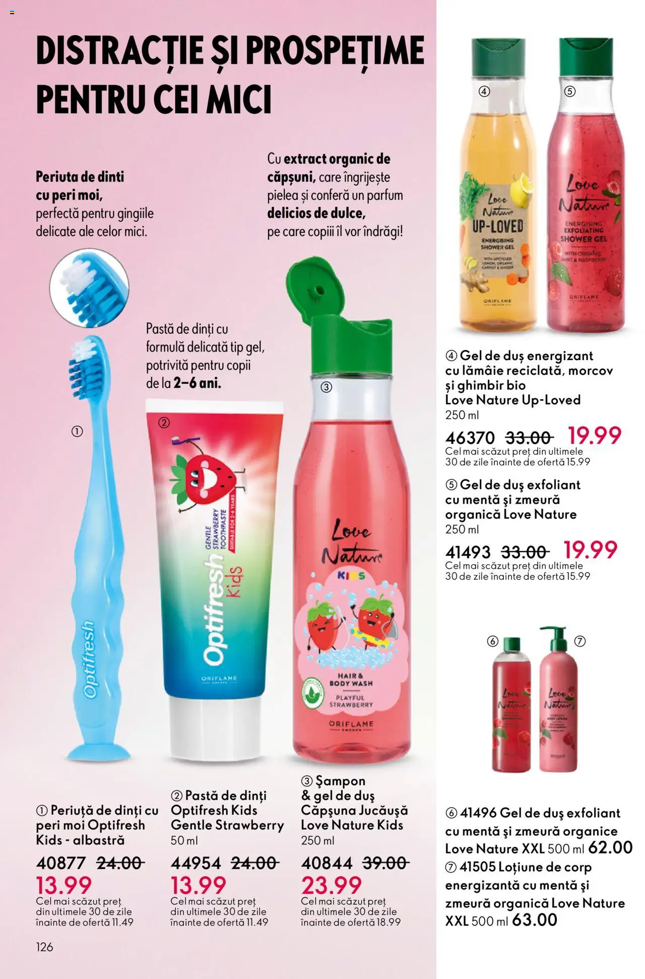Catalog Oriflame 1 - 20 Octombrie 2025 | Pagina 126 | Produse: Şerit ödül, Zmeură, Exfoliant, Parfum