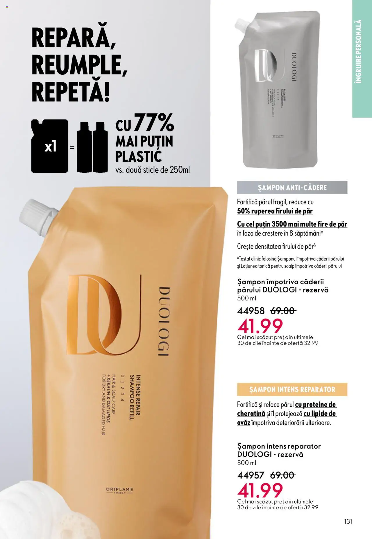 Catalog Oriflame 1 - 20 Octombrie 2025 | Pagina 131 | Produse: Pară, Masaüstü kılıfı, Șampon