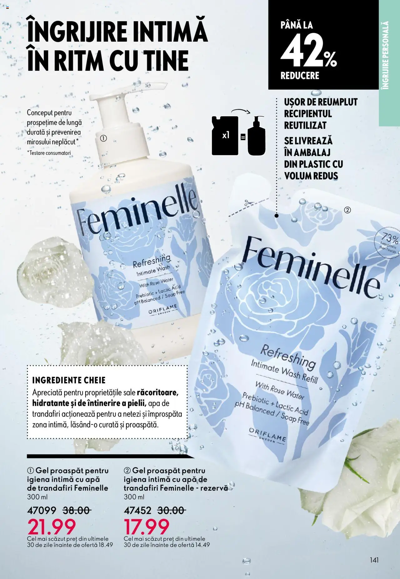 Catalog Oriflame 1 - 20 Octombrie 2025 | Pagina 141 | Produse: Apă