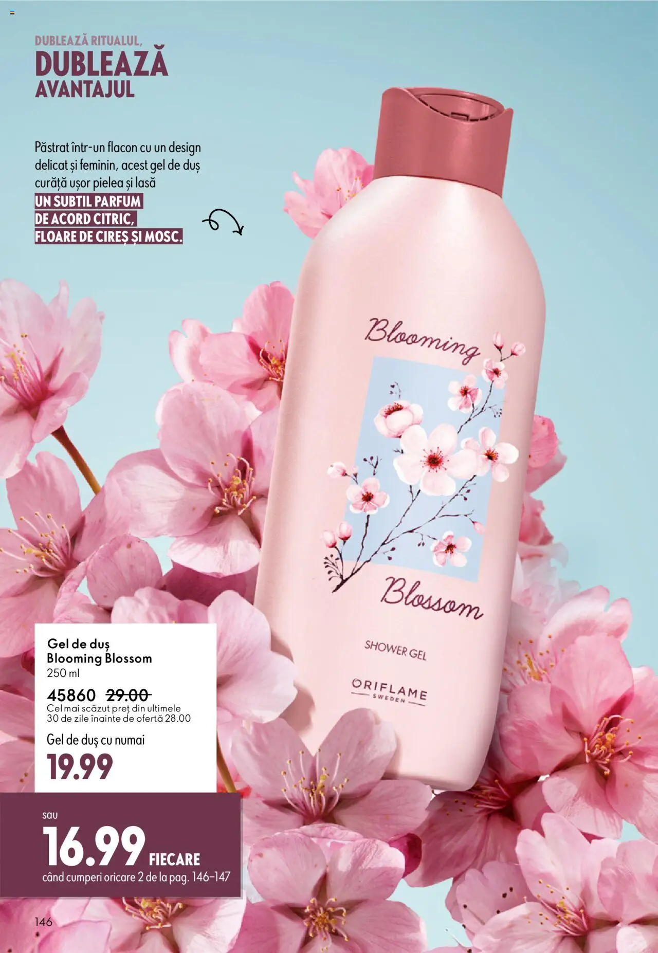 Catalog Oriflame 1 - 20 Octombrie 2025 | Pagina 146 | Produse: Duș, Parfum, Gel de duș