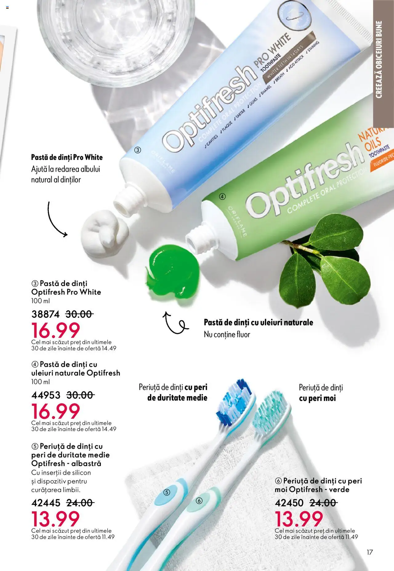 Catalog Oriflame 1 - 20 Octombrie 2025 | Pagina 17 | Produse: Pastă de dinți, Periuță de dinți
