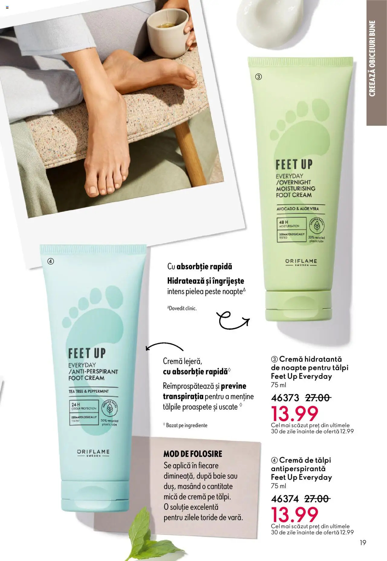Catalog Oriflame 1 - 20 Octombrie 2025 | Pagina 19 | Produse: Aloe vera, Arapsaçı, Cremă, Pește