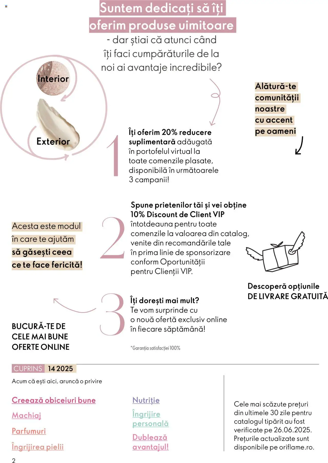 Catalog Oriflame 1 - 20 Octombrie 2025 | Pagina 2 | Produse: Machiaj