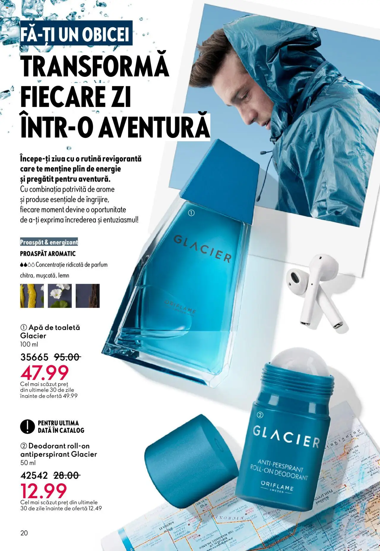 Catalog Oriflame 1 - 20 Octombrie 2025 | Pagina 20 | Produse: Toaletă, Parfum, Apă de toaletă, Deodorant