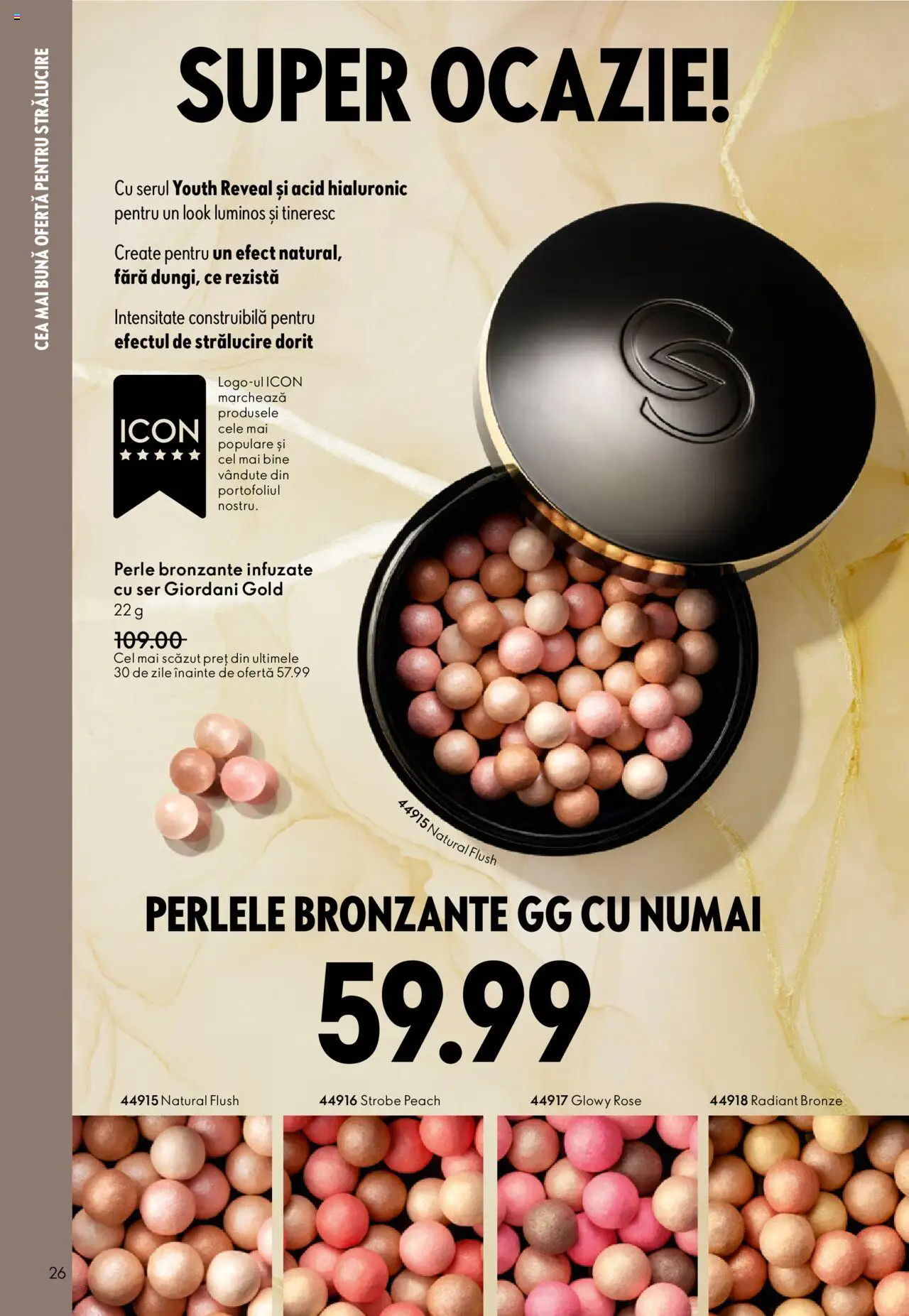 Catalog Oriflame 1 - 20 Octombrie 2025 | Pagina 26 | Produse: Perle bronzante, Akrilik boya