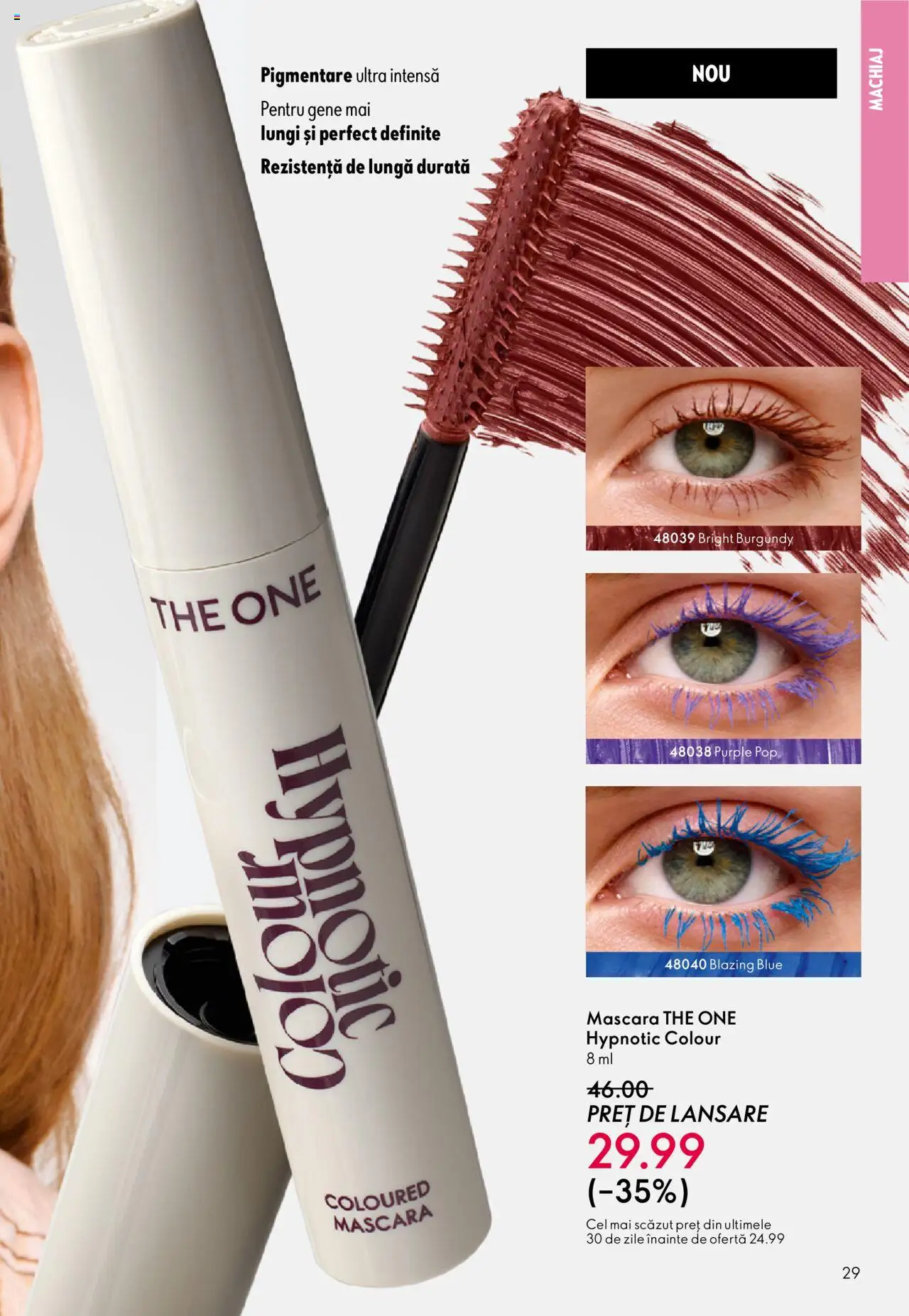 Catalog Oriflame 1 - 20 Octombrie 2025 | Pagina 29 | Produse: Machiaj, Mascara