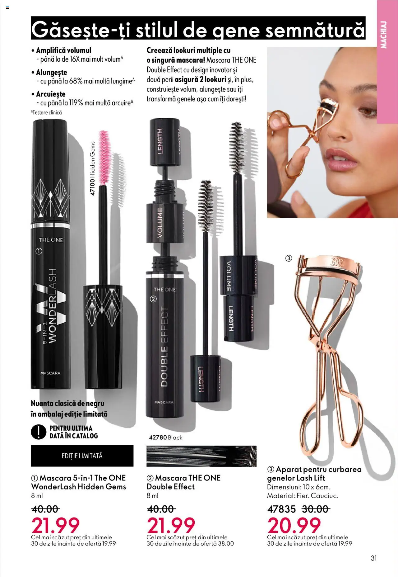 Catalog Oriflame 1 - 20 Octombrie 2025 | Pagina 31 | Produse: Machiaj, Mascara