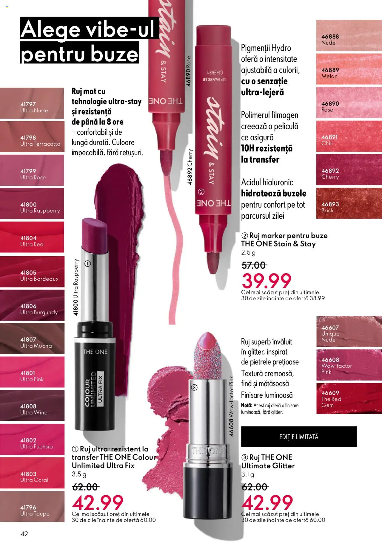 Catalog Oriflame 1 - 20 Octombrie 2025 | Pagina 42 | Produse: Ruj