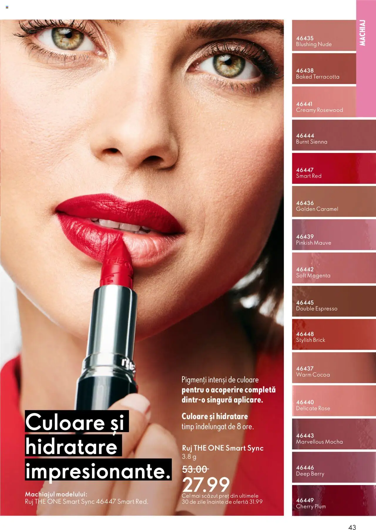 Catalog Oriflame 1 - 20 Octombrie 2025 | Pagina 43 | Produse: Machiaj, Ruj