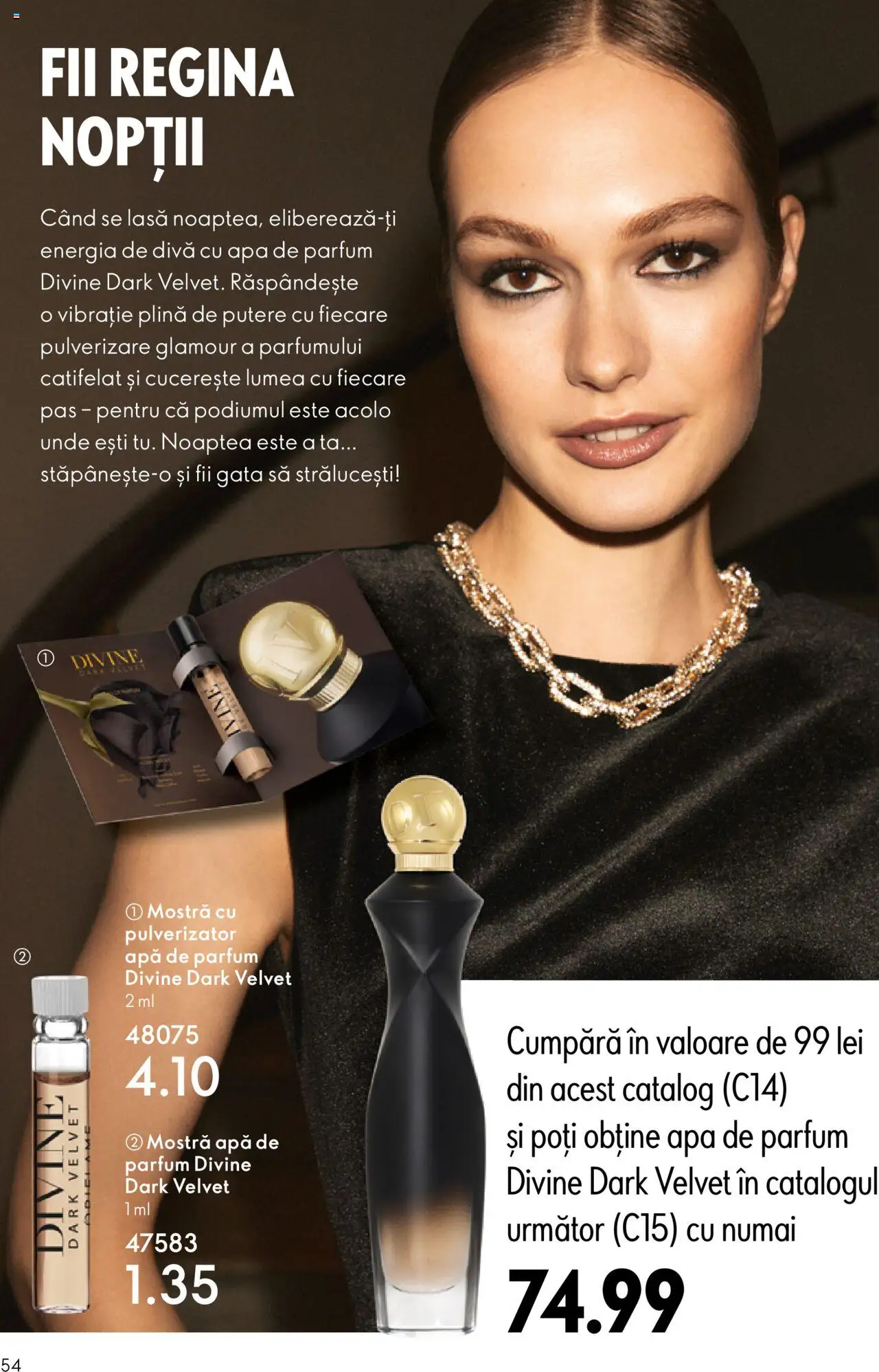 Catalog Oriflame 1 - 20 Octombrie 2025 | Pagina 54 | Produse: Apă de parfum, Parfum, Apă