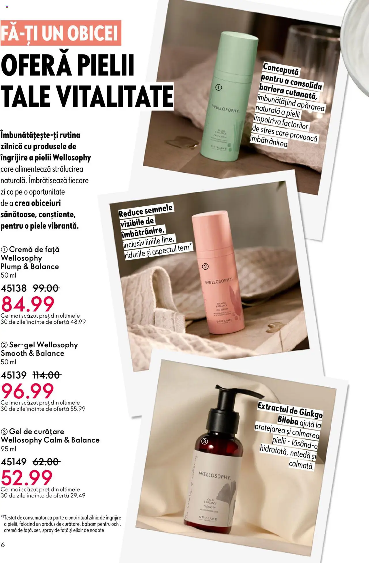 Catalog Oriflame 1 - 20 Octombrie 2025 | Pagina 6 | Produse: Elixir, Gel de curățare, Balsam, Cremă
