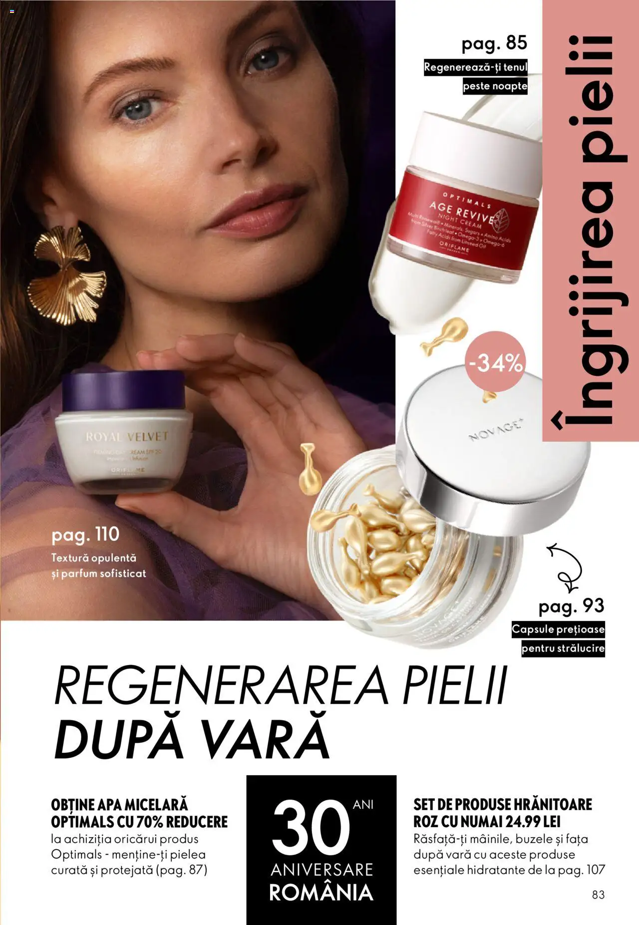 Catalog Oriflame 1 - 20 Octombrie 2025 | Pagina 83 | Produse: Chaussures de ski, Parfum, Apă micelară, Apă