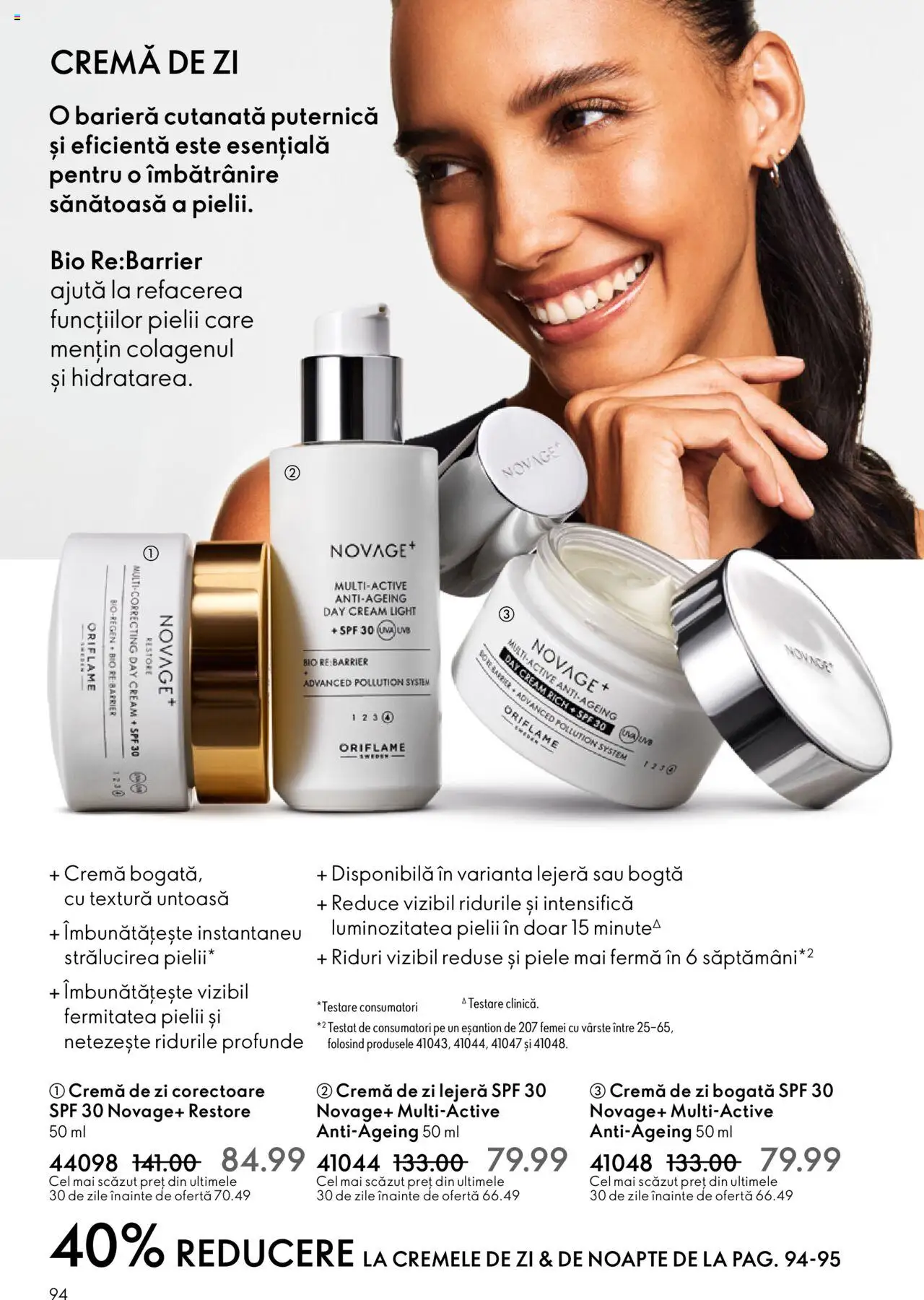 Catalog Oriflame 1 - 20 Octombrie 2025 | Pagina 94 | Produse: Şerit ödül, Cremă de zi, Cremă
