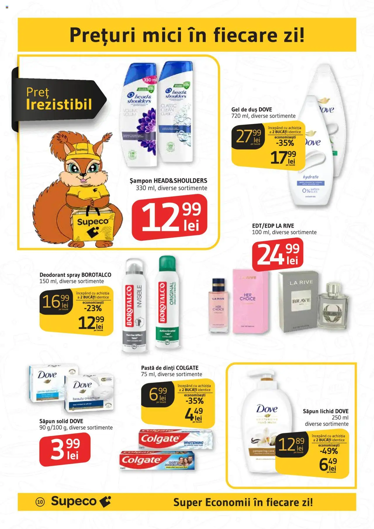 Catalog Supeco 4 - 16 Septembrie 2025 | Pagina 10 | Produse: Săpun solid, Mici, Șampon, Pastă de dinți