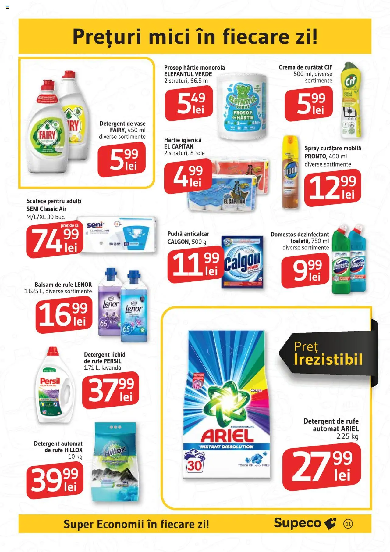 Catalog Supeco 4 - 16 Septembrie 2025 | Pagina 11 | Produse: Detergent de vase, Kedi Ödül Oyuncakları, Cremă, Detergent