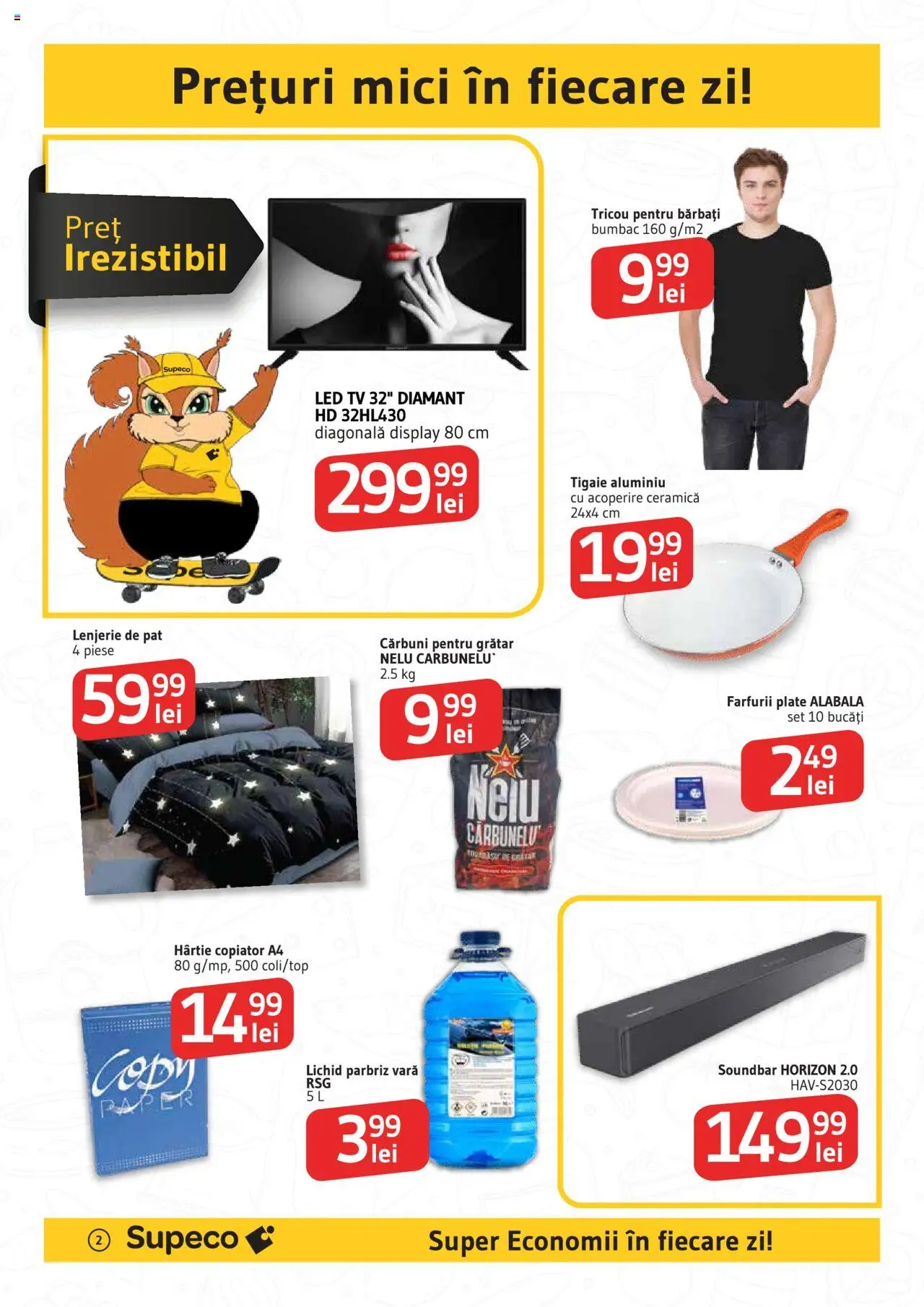 Catalog Supeco 4 - 16 Septembrie 2025 | Pagina 2 | Produse: Soundbar, Pat, Grătar, Mici