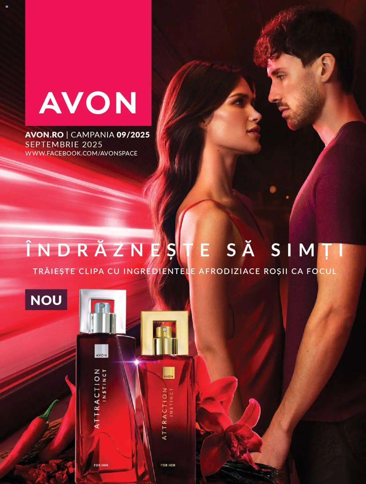 Catalog Avon 1 - 29 Septembrie 2025 | Pagina 1 | Produse: Parfum, Roșii