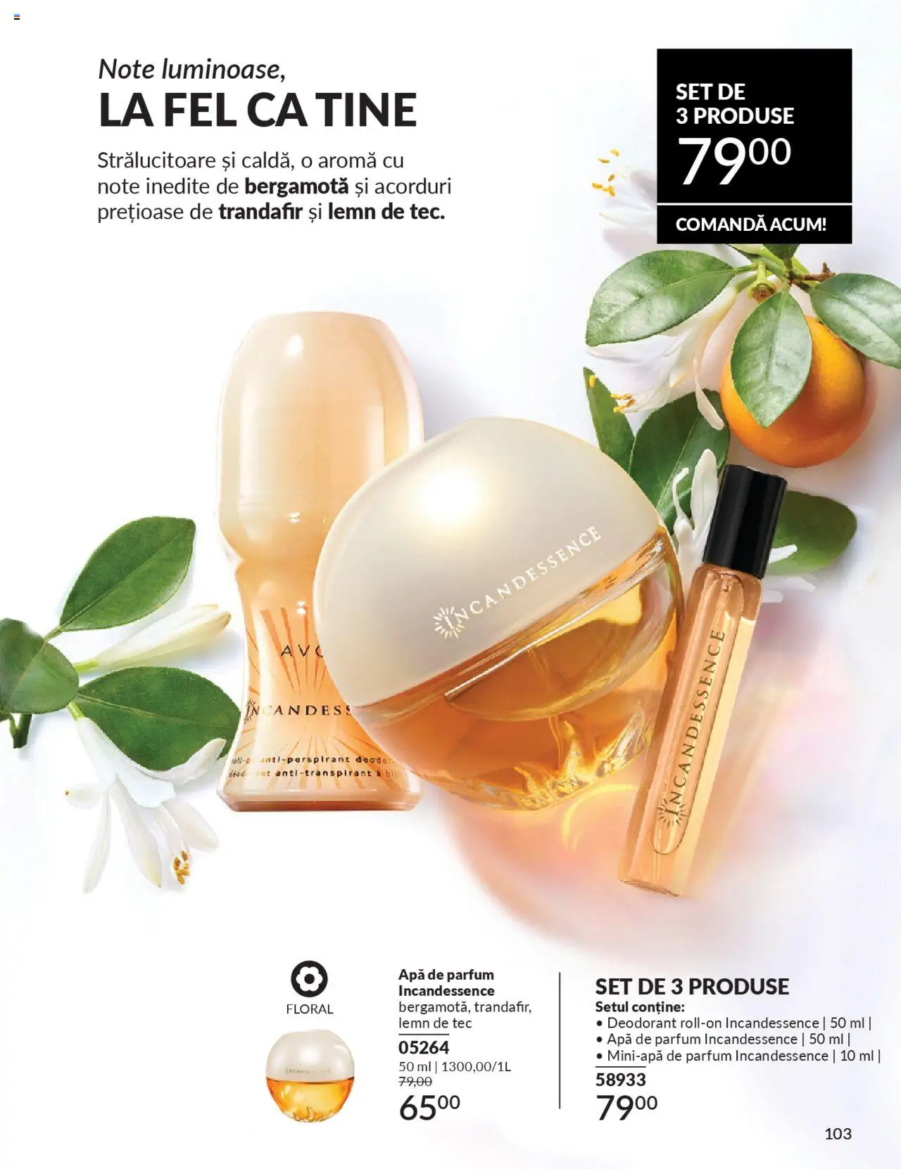Catalog Avon 1 - 29 Septembrie 2025 | Pagina 103 | Produse: Apă de parfum, Trandafir, Parfum, Antiperspirant