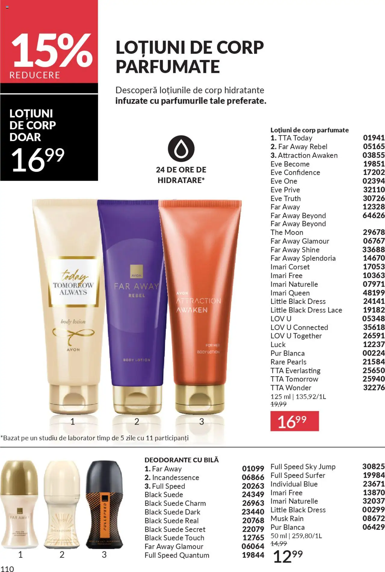 Catalog Avon 1 - 29 Septembrie 2025 | Pagina 110 | Produse: Body, Deodorant