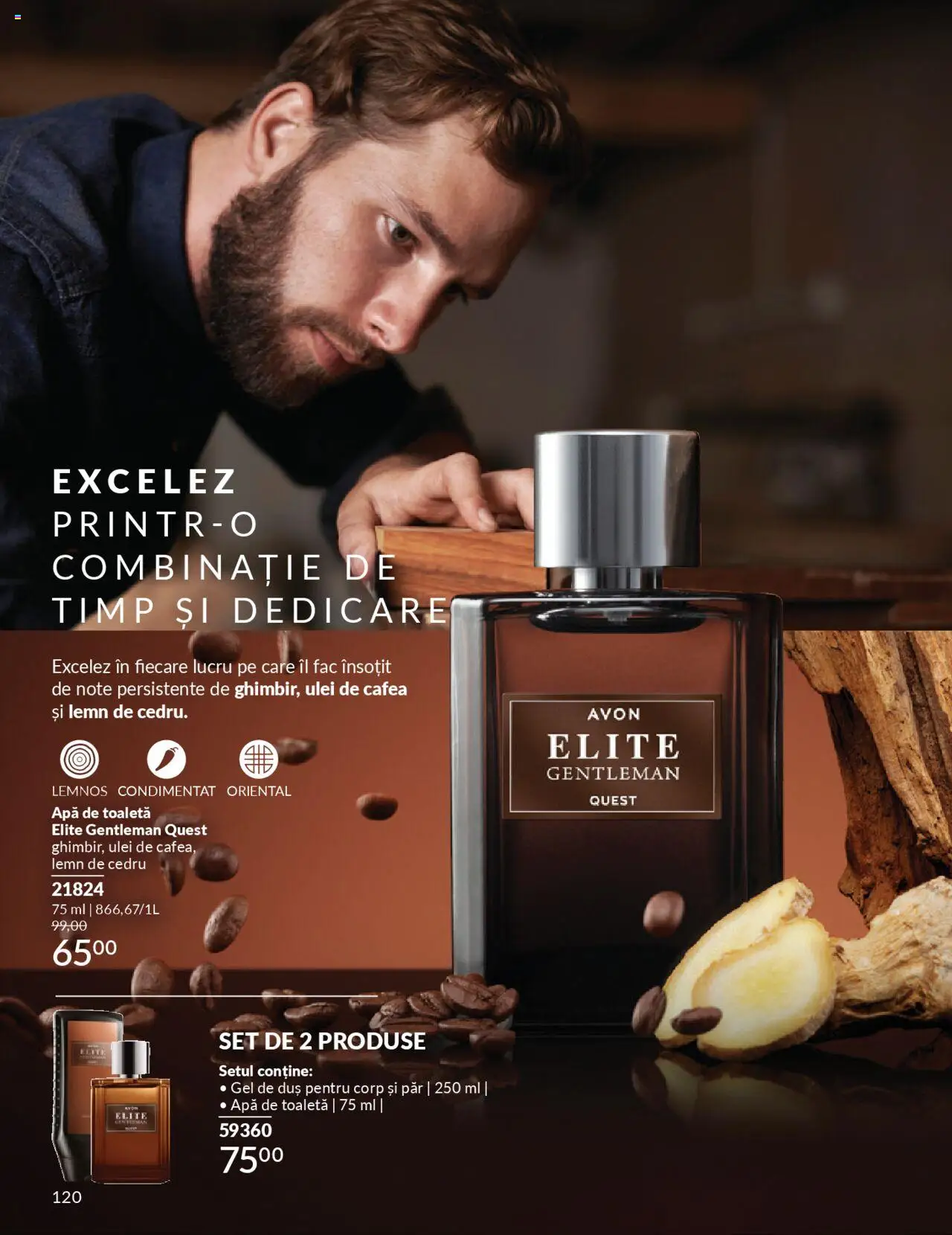 Catalog Avon 1 - 29 Septembrie 2025 | Pagina 120 | Produse: Toaletă, Apă de toaletă, Ulei, Apă