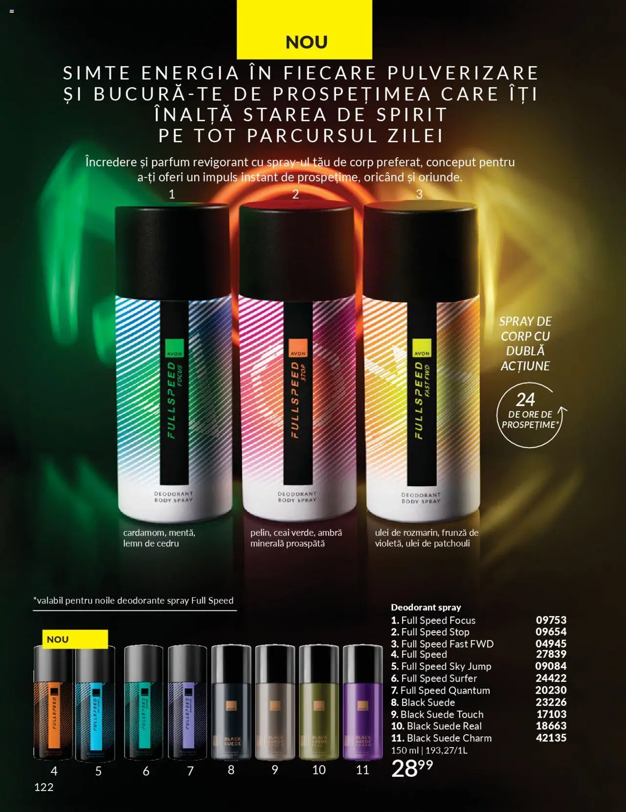 Catalog Avon 1 - 29 Septembrie 2025 | Pagina 122 | Produse: Body, Parfum, Deodorant, Ceai