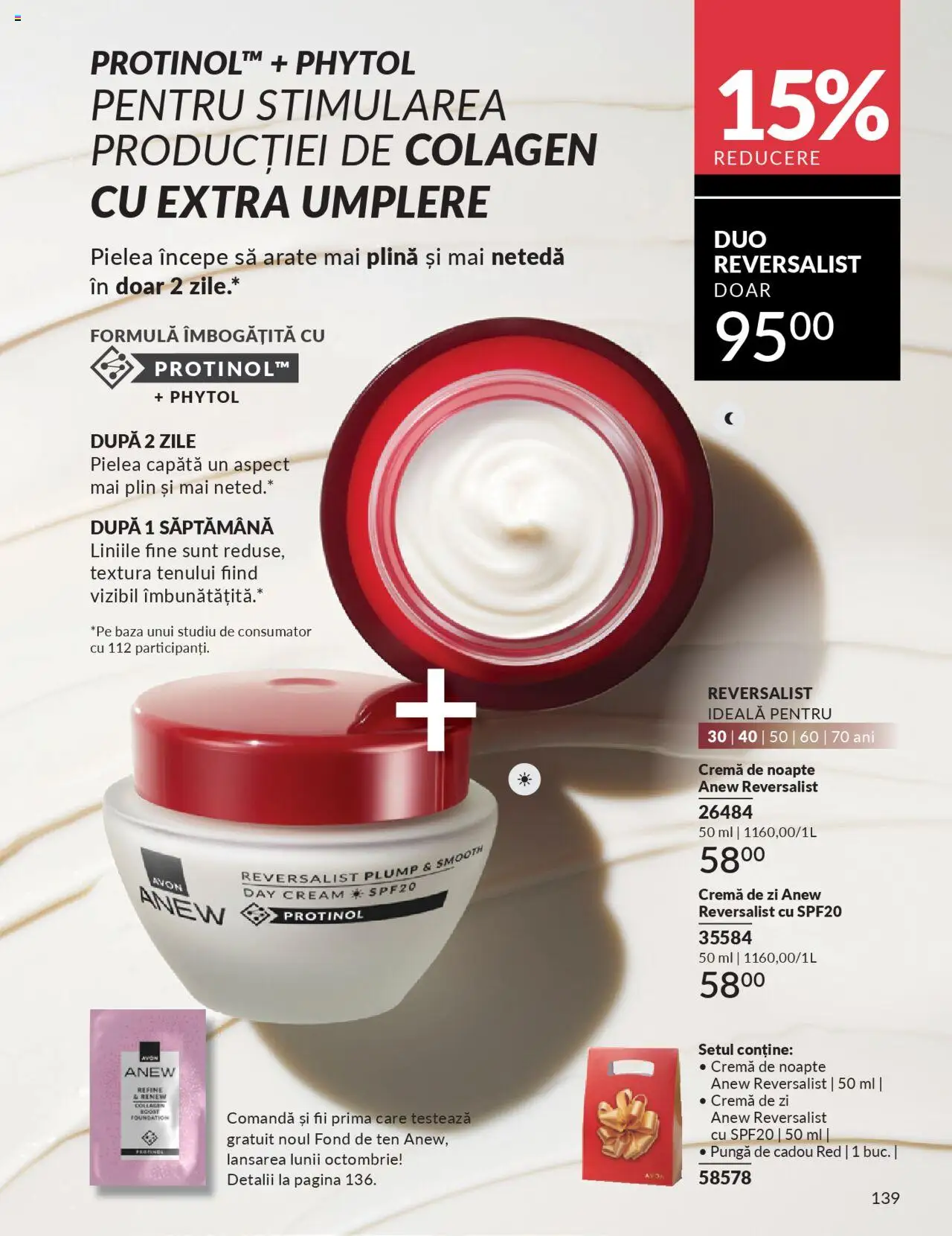 Catalog Avon 1 - 29 Septembrie 2025 | Pagina 139 | Produse: Pungă, Cremă de zi, Cremă de noapte, Cremă