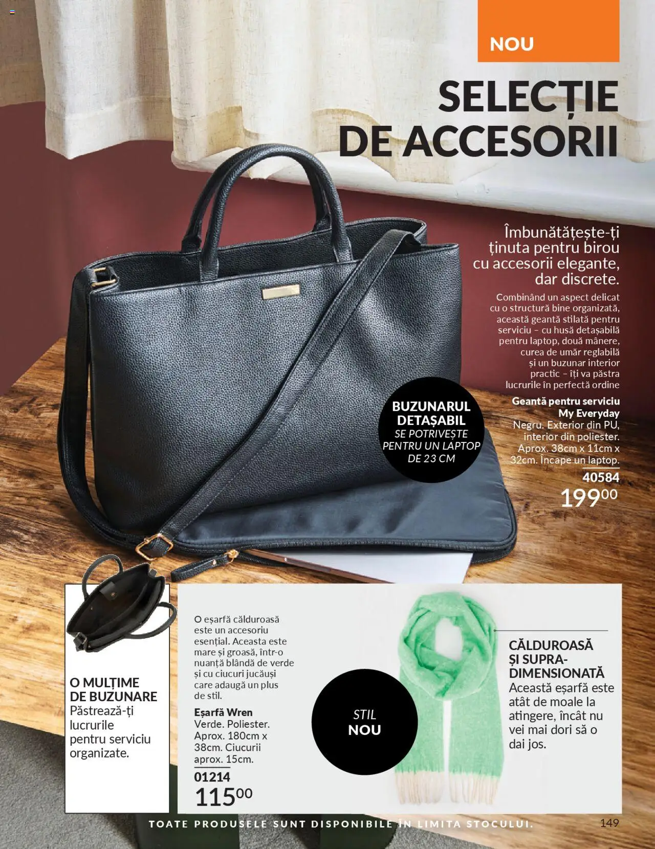 Catalog Avon 1 - 29 Septembrie 2025 | Pagina 149 | Produse: Curea, Laptop, Geantă, Çikolatalı gofret