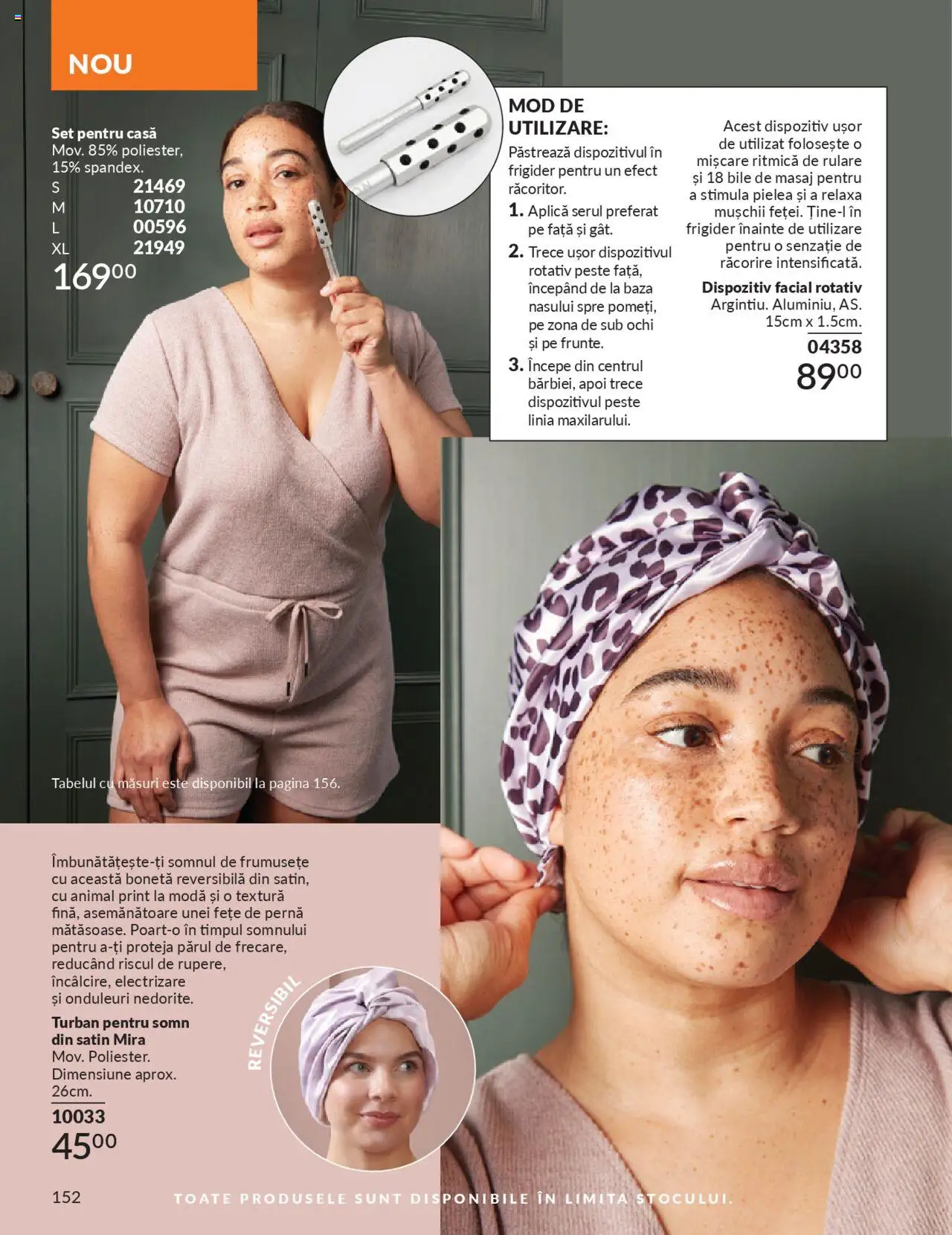 Catalog Avon 1 - 29 Septembrie 2025 | Pagina 152 | Produse: Frigider, Pernă, Pește