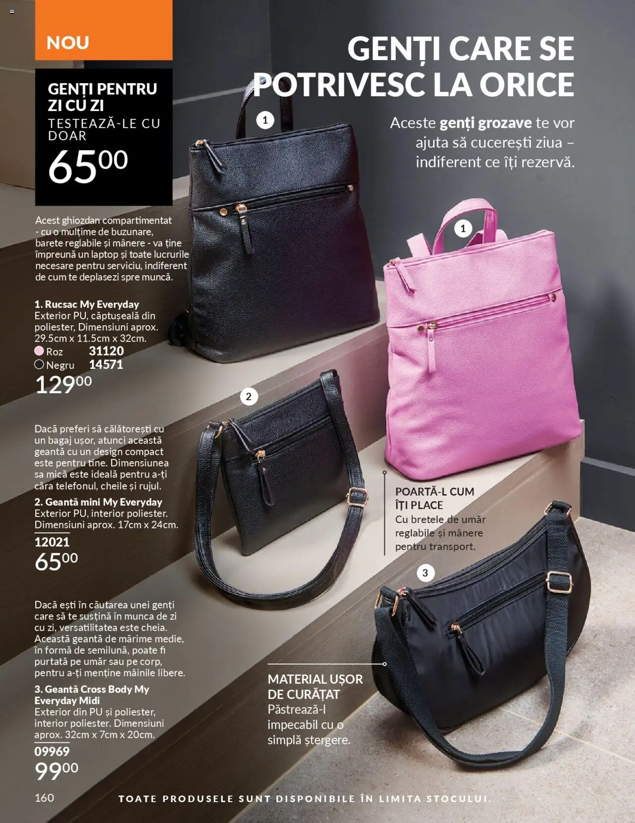 Catalog Avon 1 - 29 Septembrie 2025 | Pagina 160 | Produse: Laptop, Geantă, Body, Rucsac