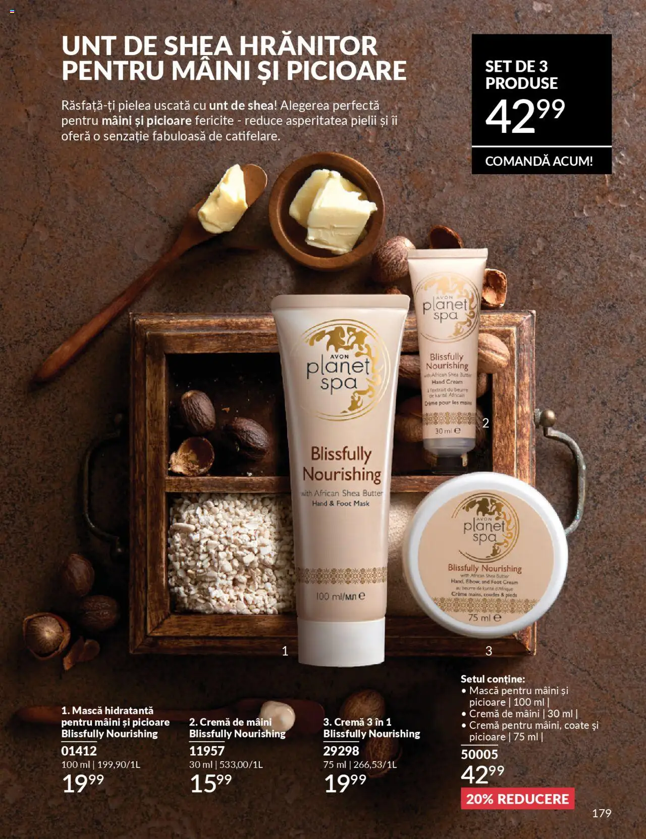 Catalog Avon 1 - 29 Septembrie 2025 | Pagina 179 | Produse: Unt, Cremă, Cremă de mâini