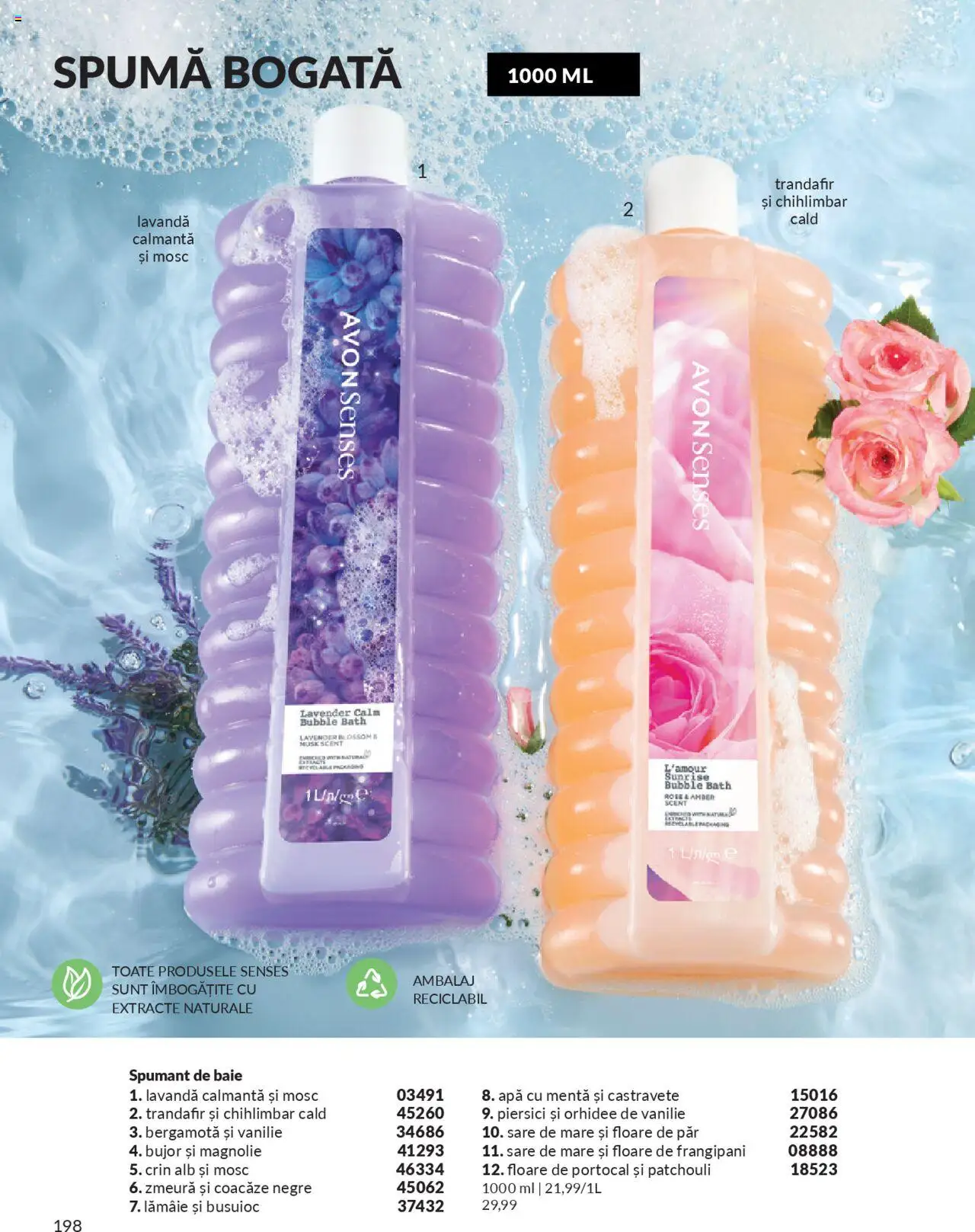 Catalog Avon 1 - 29 Septembrie 2025 | Pagina 198 | Produse: Zmeură, Trandafir, Sare, Lămâie