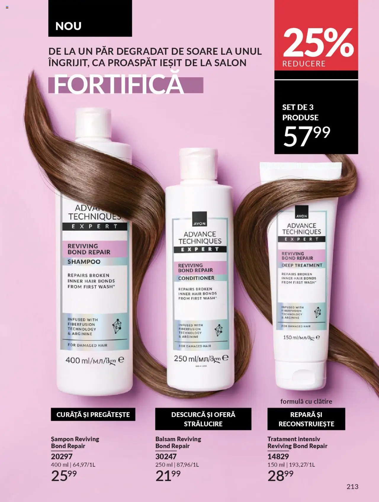 Catalog Avon 1 - 29 Septembrie 2025 | Pagina 213 | Produse: Șampon, Balsam