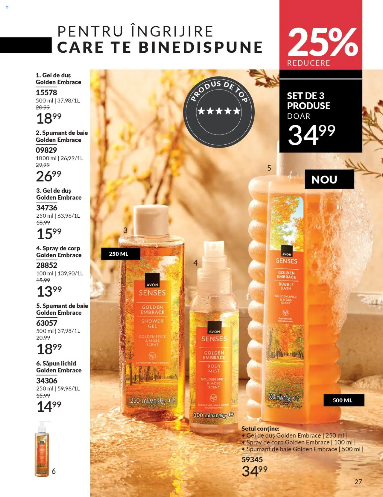 Catalog Avon 1 - 29 Septembrie 2025 | Pagina 27 | Produse: Body, Săpun, Gel de duș, Săpun lichid