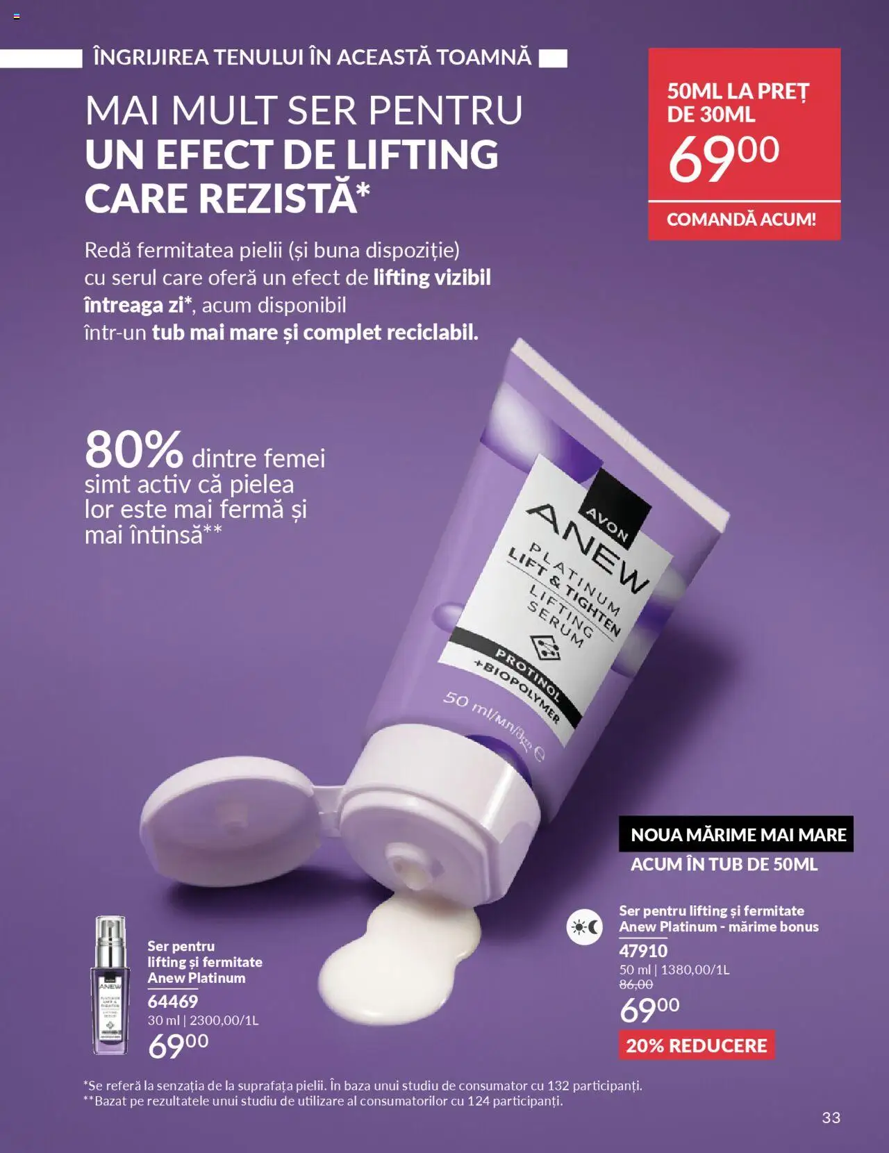 Catalog Avon 1 - 29 Septembrie 2025 | Pagina 33 | Produse: Serum