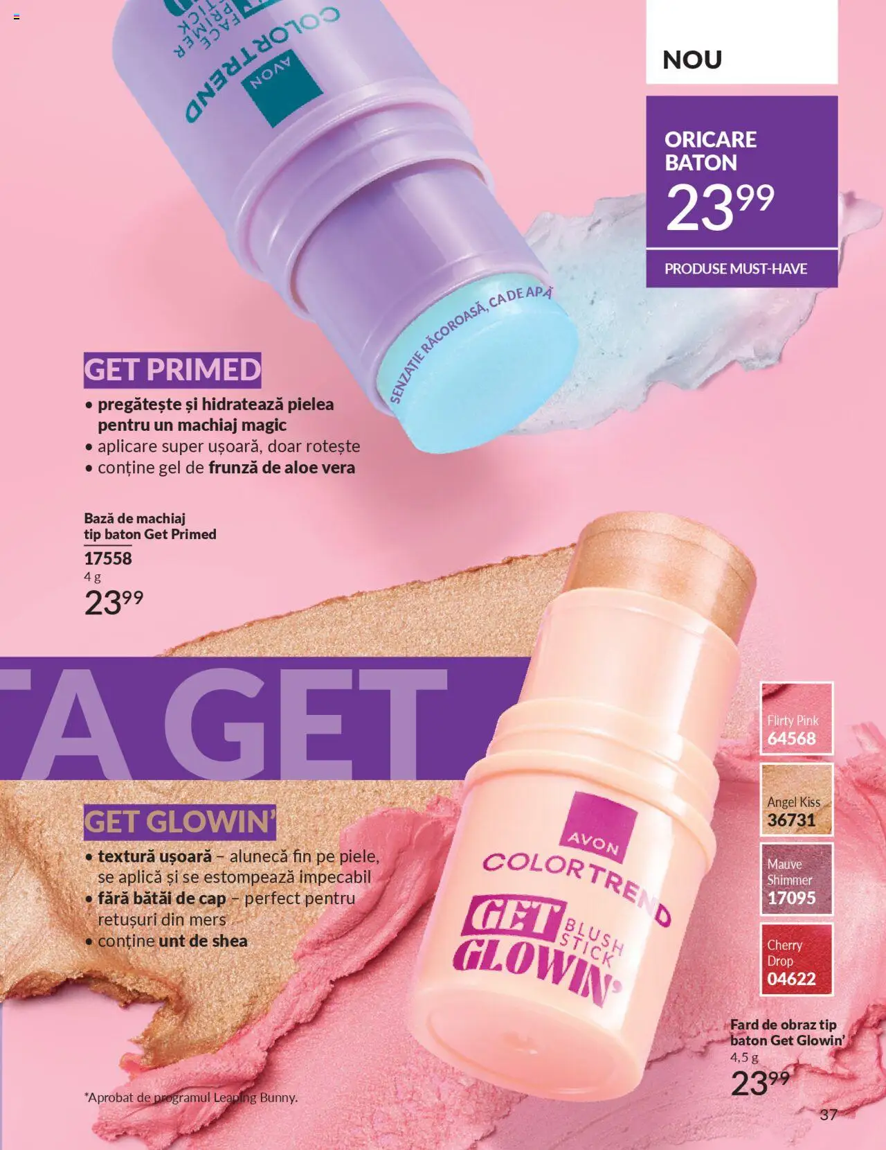 Catalog Avon 1 - 29 Septembrie 2025 | Pagina 37 | Produse: Bază de machiaj, Aloe vera, Unt, Apă
