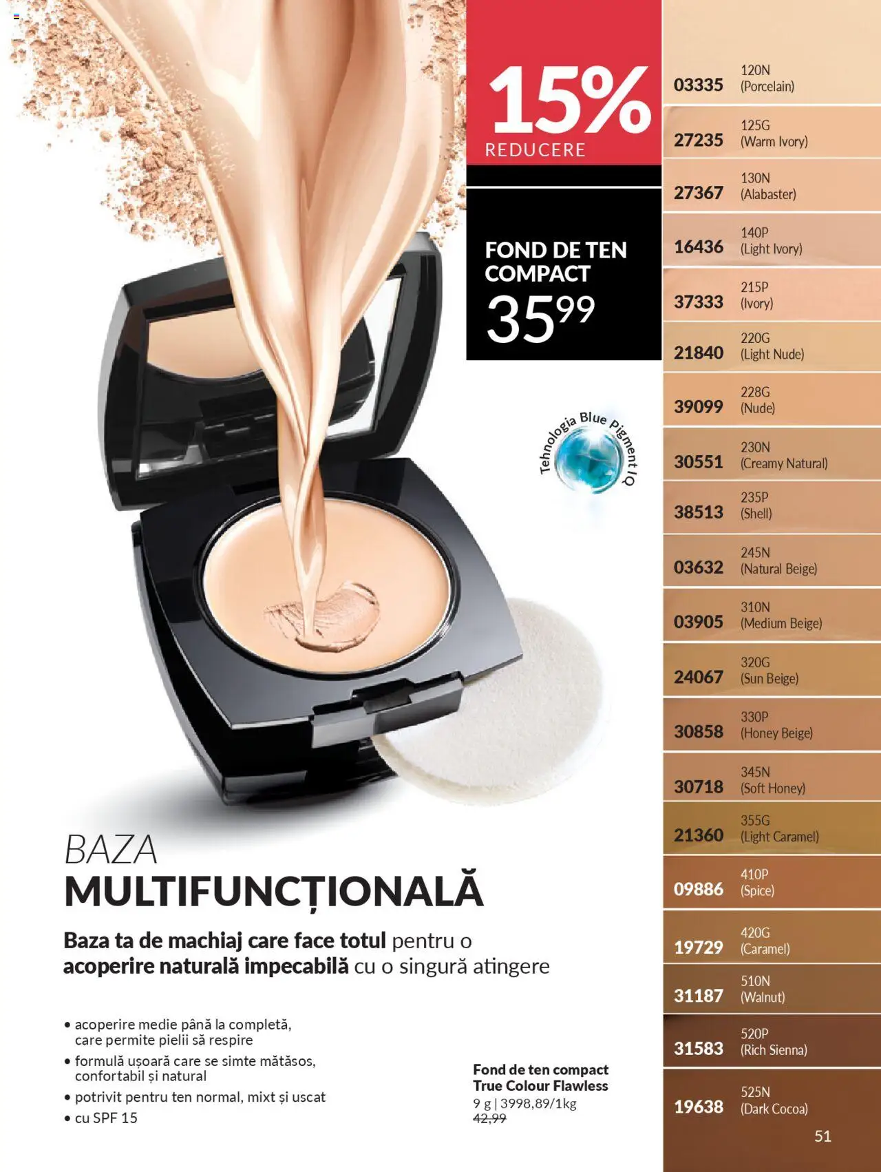 Catalog Avon 1 - 29 Septembrie 2025 | Pagina 51 | Produse: Fond de ten, Machiaj