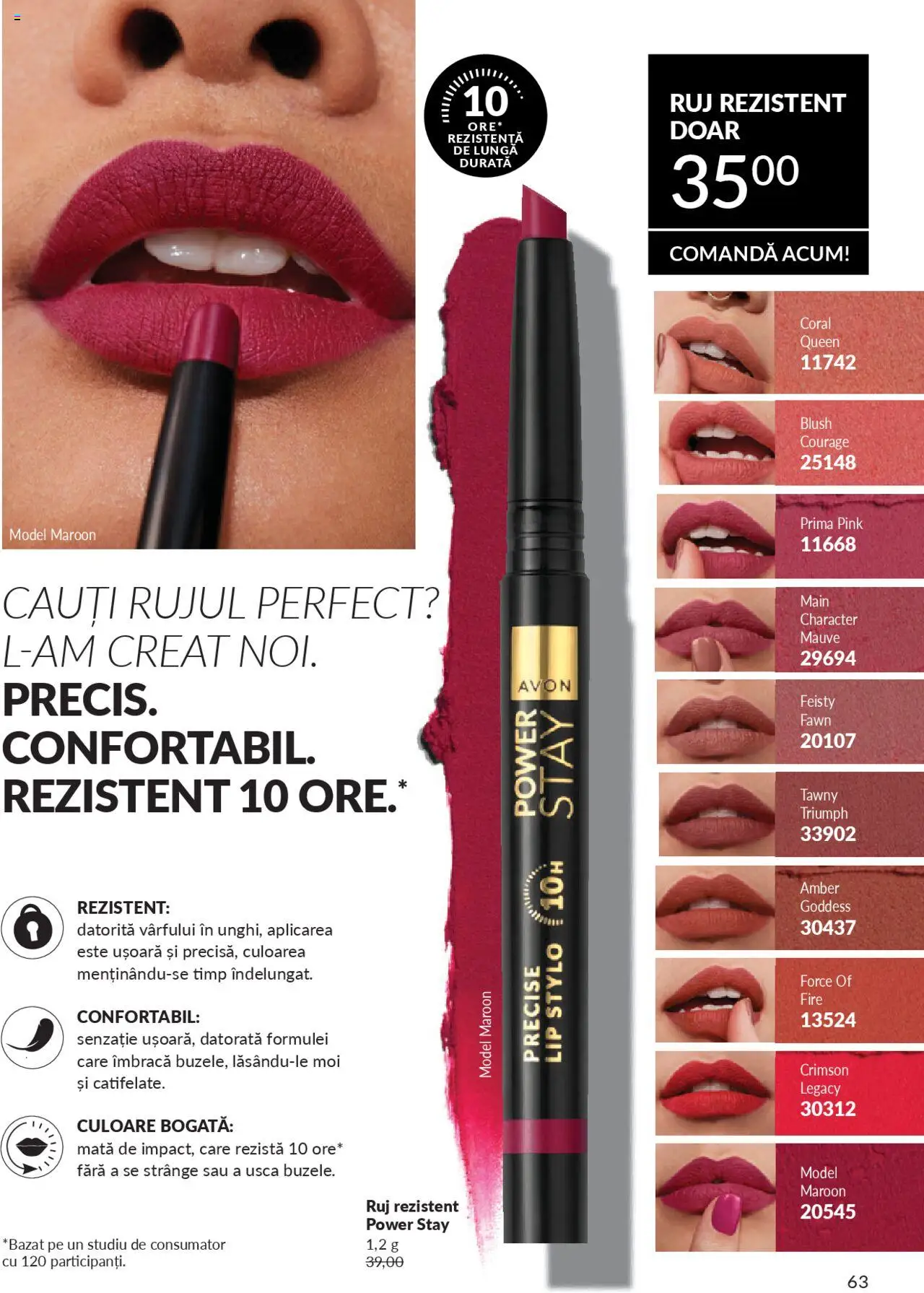 Catalog Avon 1 - 29 Septembrie 2025 | Pagina 63 | Produse: Blush, Ruj