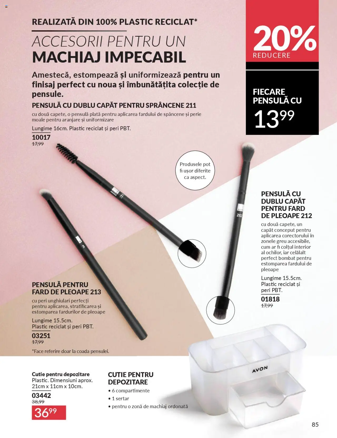 Catalog Avon 1 - 29 Septembrie 2025 | Pagina 85 | Produse: Cutie, Machiaj, Cutie pentru depozitare, Fard de pleoape