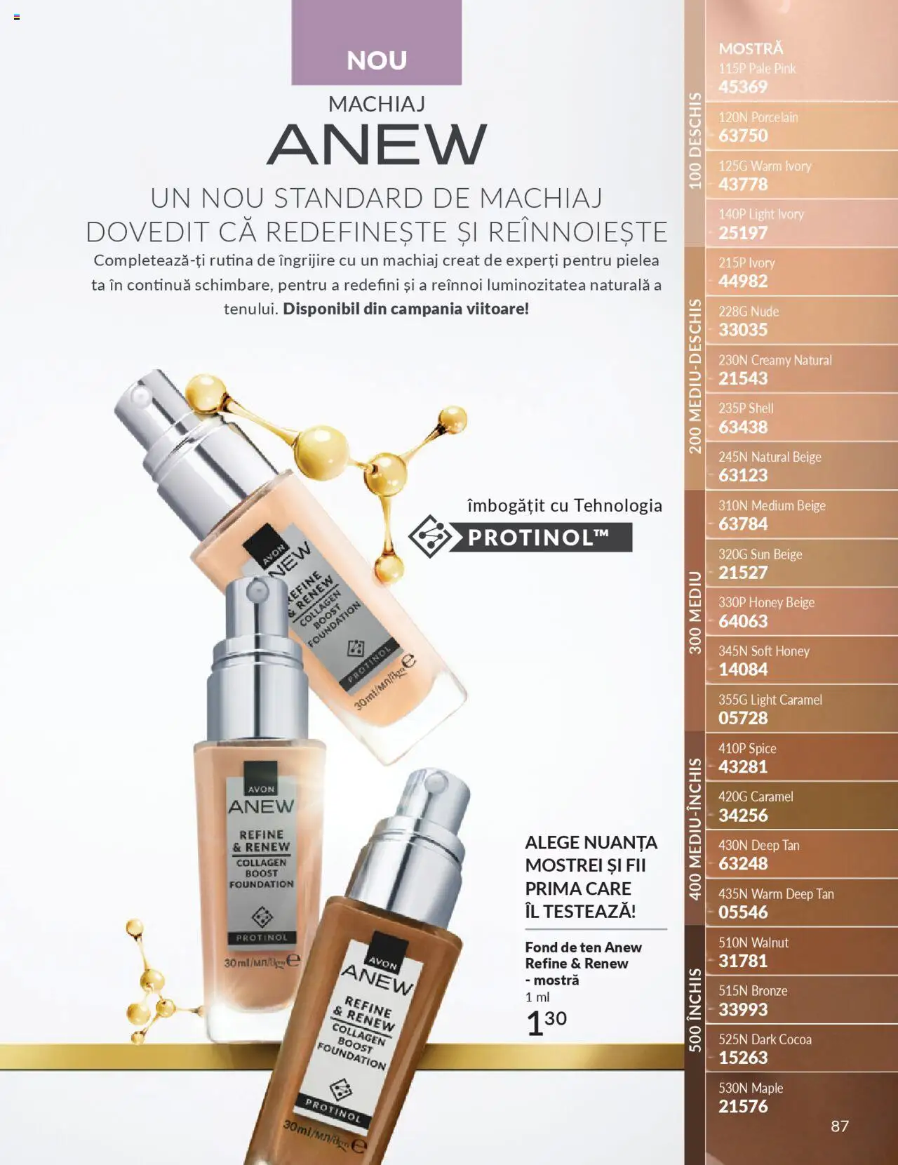 Catalog Avon 1 - 29 Septembrie 2025 | Pagina 87 | Produse: Fond de ten, Machiaj