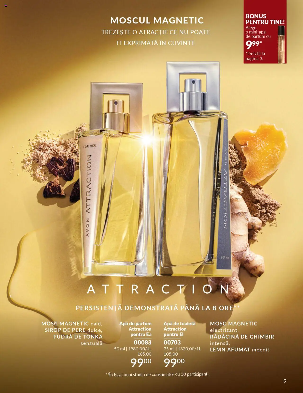 Catalog Avon 1 - 29 Septembrie 2025 | Pagina 9 | Produse: Apă de parfum, Toaletă, Apă de toaletă, Sirop