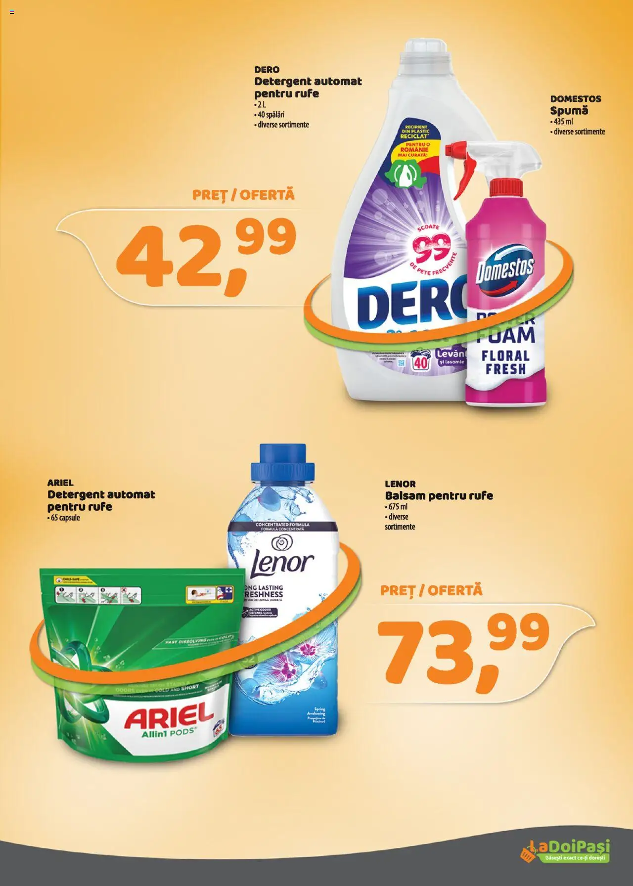 Catalog La Doi Pași 1 - 29 Septembrie 2025 | Pagina 14 | Produse: Kedi Ödül Oyuncakları, Balsam, Yorgan, Detergent