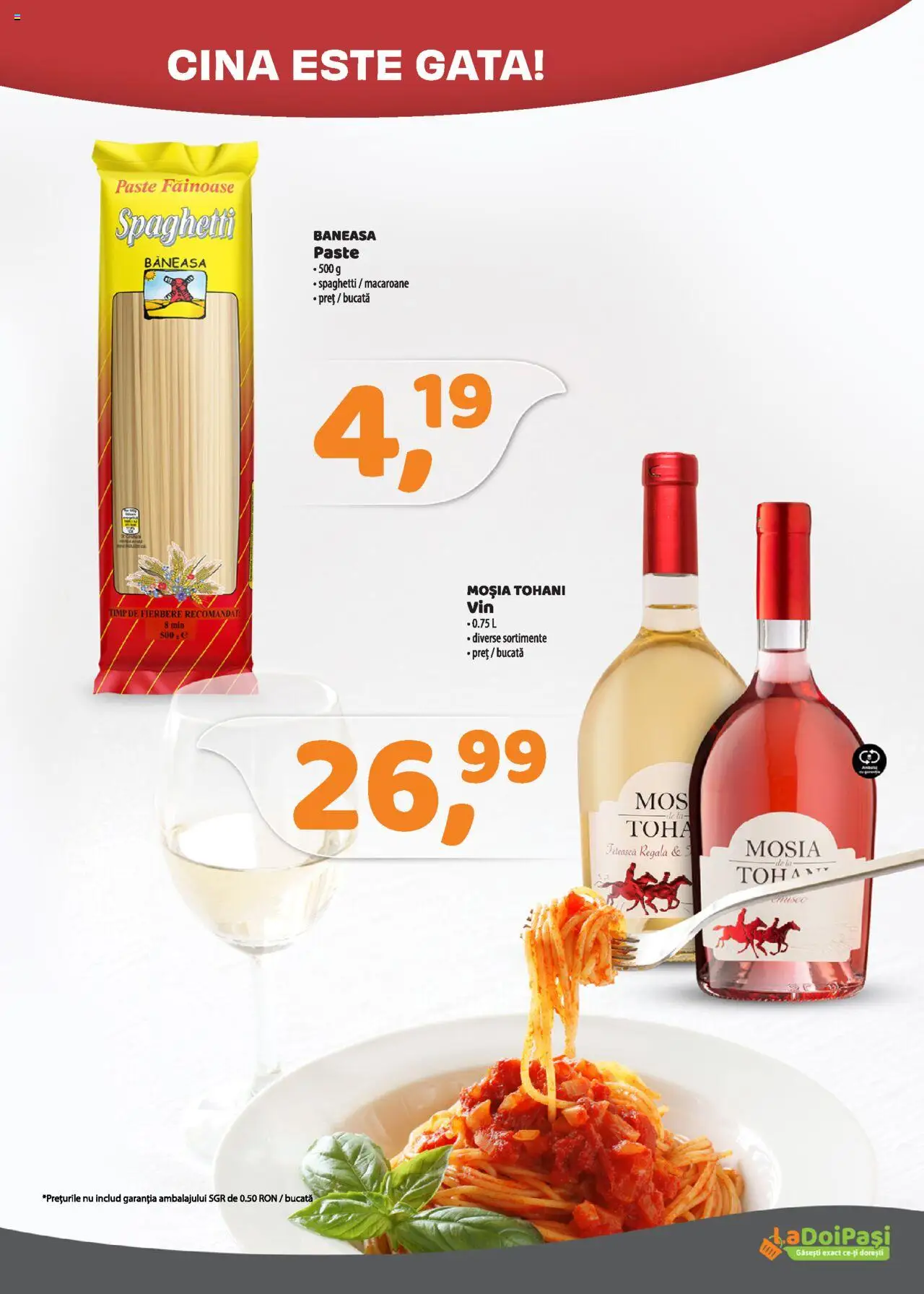 Catalog La Doi Pași 1 - 29 Septembrie 2025 | Pagina 4 | Produse: Paste
