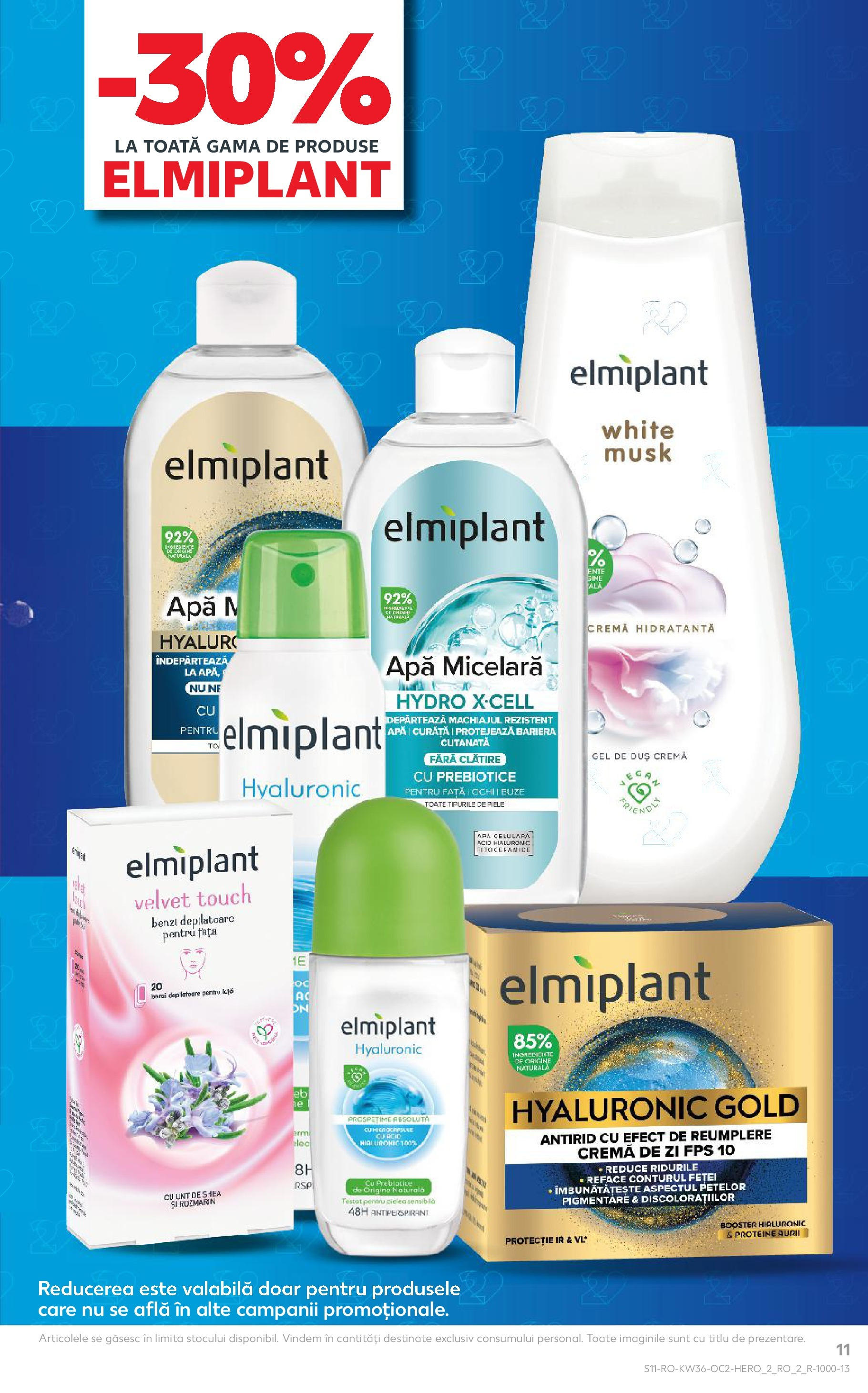Catalog Kaufland 3 - 8 Septembrie 2025 | Pagina 11 | Produse: Duș, Unt, Antiperspirant, Apă