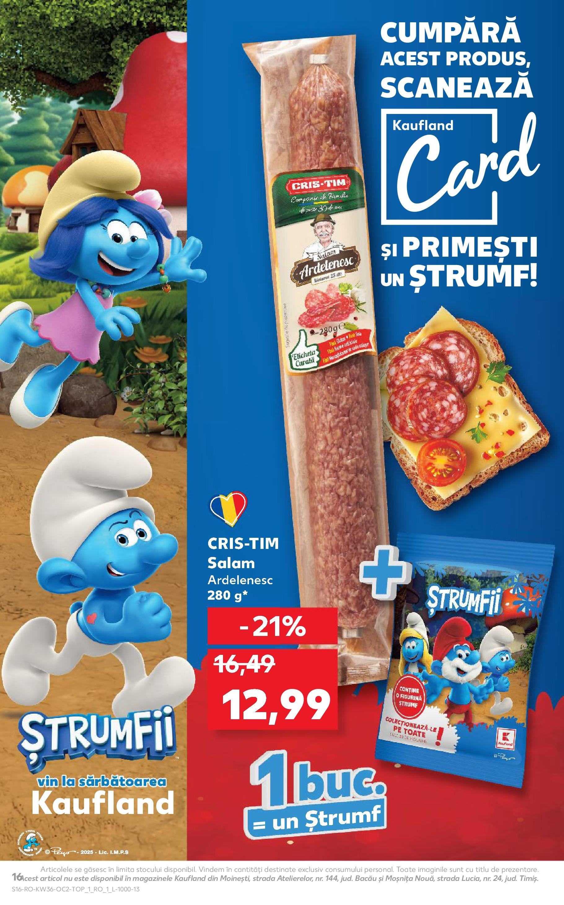 Catalog Kaufland 3 - 8 Septembrie 2025 | Pagina 16 | Produse: Salam, Vin, Pește