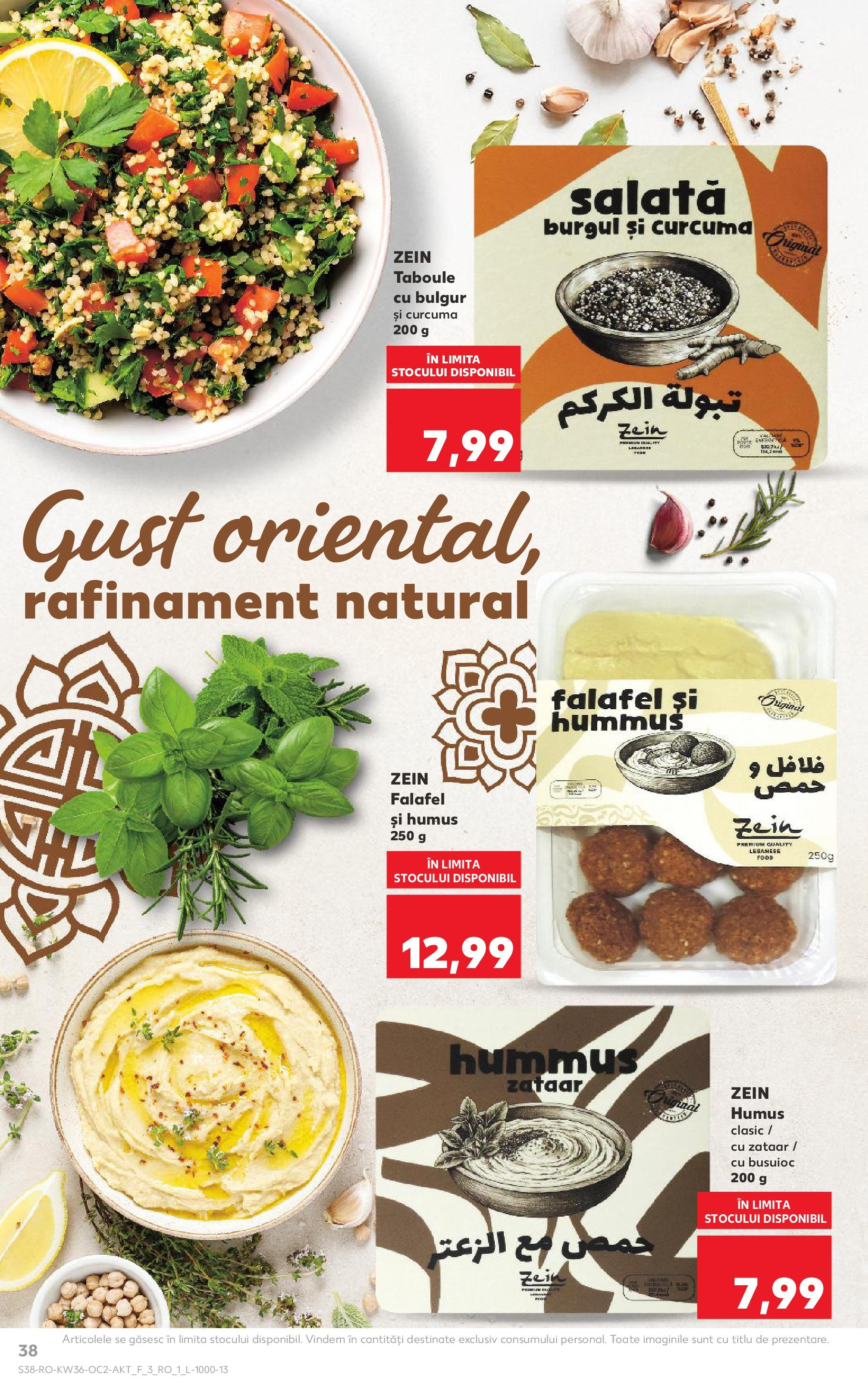 Catalog Kaufland 3 - 8 Septembrie 2025 | Pagina 38 | Produse: Salată, Humus